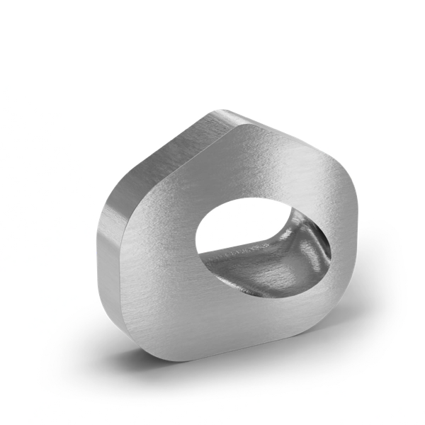 3D-gedrucktes Edelstahl-Bauteil mit komplexer Innenstruktur