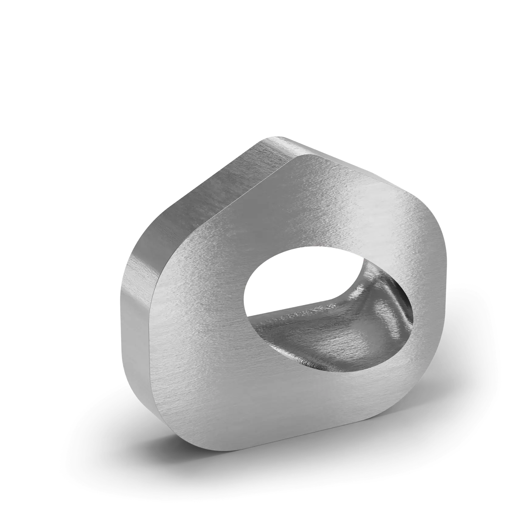 3D-gedrucktes Edelstahl-Bauteil mit komplexer Innenstruktur