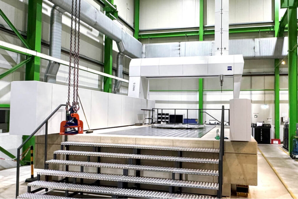 Messmaschine bei HSP im XXL-Format